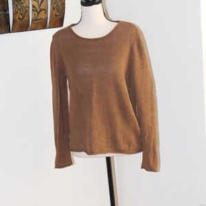 Chico's, Brown Light summer sweater  long sleeve .....